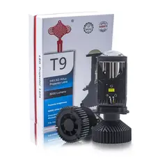 GENERICO - Faros led T9 H4 cambus proyector lupa alta baja auto moto