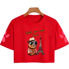 GENERICO - Polo Crops Capibara Eiffel
