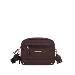 SECRET - Cartera Aspen Mediana Burgundy