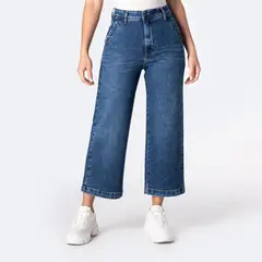 PIONIER - Pantalon Denim Stretch Brunelha