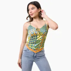 GZUCK - Blusas Saten Charlbi