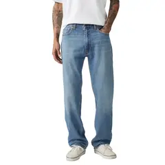 LEVIS - Jeans Hombre 555 96 Relaxed Straight Azul