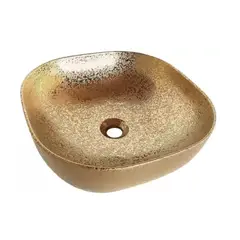 EJESA CREA TU ESPACIO IDEAL - Brizzio Luxury Gold Pattern Wash Basin 1301G