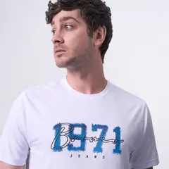 BRONCO - POLO AP251971 DENIM JERSEY