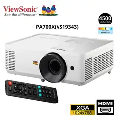 VIEWSONIC - Proyector PA700X XGA 4500, LUM VS19343