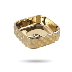 EJESA CREA TU ESPACIO IDEAL - Lavamanos Circular Luxury Golden