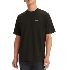 LEVIS - Polo Hombre Red Tab Vintage Tee Negro
