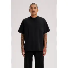 LEVIS - Polo Hombre Red Tab Vintage Tee Negro