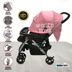 EBABY - Coche Cuna de Lujo «ROSY» Edición Limitada Pink