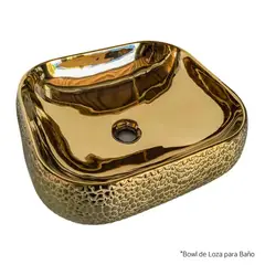EJESA CREA TU ESPACIO IDEAL - Lavamanos Ovalado Luxury Gold
