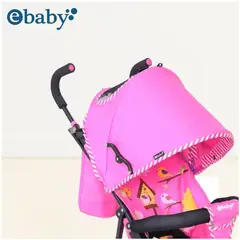 EBABY - Coche Bastón «SWEET VIEW» Pink