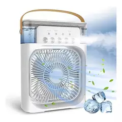 GENERICO - Ventilador Humificador de Mesa Blanco