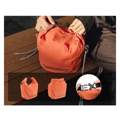 K&F CONCEPT - Bolso morral para cámara - Naranja -