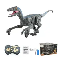 GENERICO - Juguete Dinosaurio Velociraptor A Control Remoto