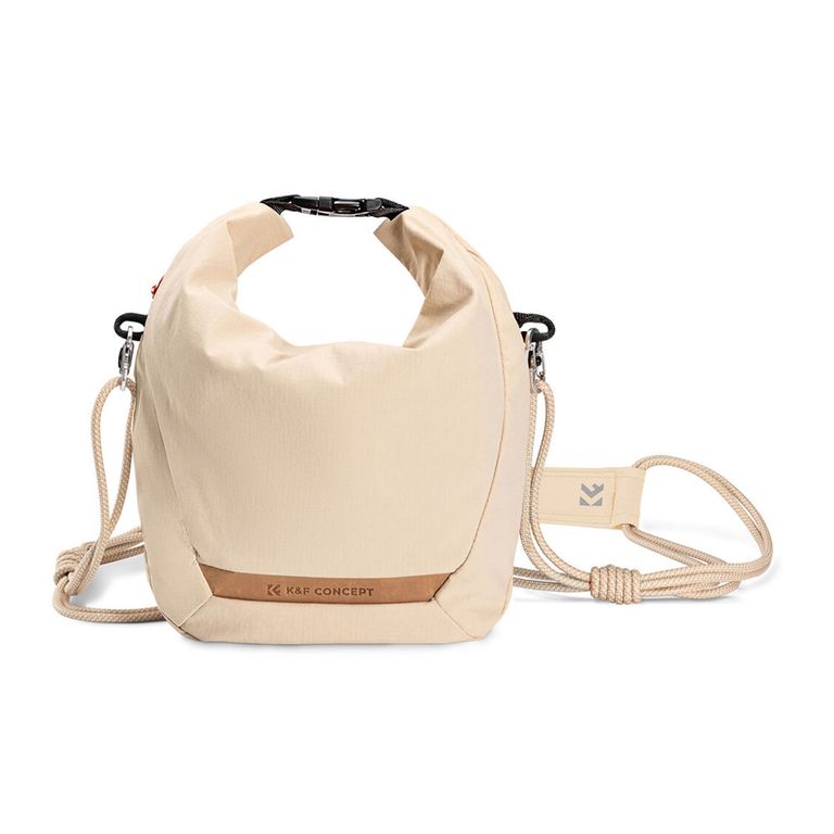 Bolso morral para cámara - Beige -