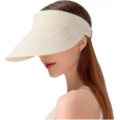 GENERICO - Sombrero de protección solar Unisex Adulto Beige