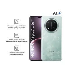 HONOR - MAGIC 7 LITE 5G VERDE 8RAM 256GB - REGISTRADO