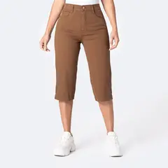 Pionier - Cropped Clasico Drill Stretch Diana Mujer