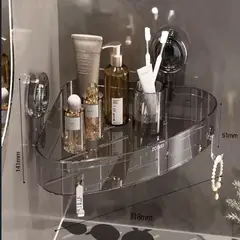 AURELA - EdgeLux™  Estante Esquinero Minimalista de baño