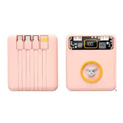 GENERICO - Power Bank Batería Portátil rosado