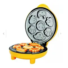 GENERICO - Mini Maquina De Wafles Infantiles Forma Figuras Antiadherente
