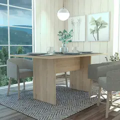 GENERICO - COMEDOR PRISMA COÑAC - ENVÍO ARMADO Y MELAMINA 18mm