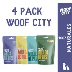 WOOF CITY - Pack x4 Doypack