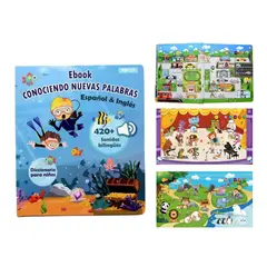 GENERICO - Libro Musical Conociendo Nuevas Palabras Español & Inglés