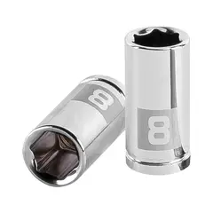 TRUPER - Dado 8mm Hexagonal Encastre de 1/4" 13170