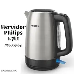 PHILIPS - Hervidor de Acero Inox 1.7 lt HD9350-90