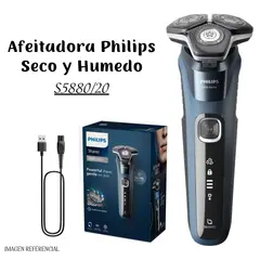 PHILIPS - Afeitadora 360D Flexible seco y húmedo S5880-20