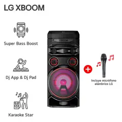 LG - TORRE DE SONIDO XBOOM - RNC7 KARAOKE