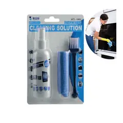 GENERICO - Limpiador de pantalla KCL-1005 Paño y Cepillo