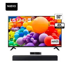LG - TELEVISOR 50 4K SMART TV UHD 50UT7300.+ SOUNDBAR