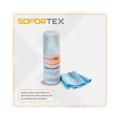 SOPORTEX - Limpiador de Pantalla Para TV Celular Tablet y Monitor