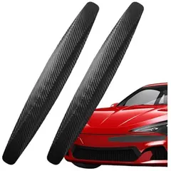 JET - Protector De Parachoques Fibra De Carbono 40cm 2pcs