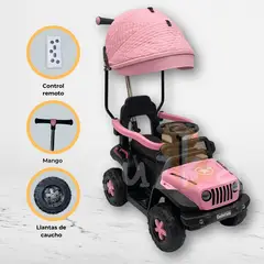 CONFORT KID'S - Correpasillo con Control Remoto ROWL Rosado