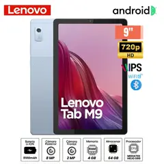 LENOVO - Tablet M9 Wifi 9" Pulg. 4GB RAM 64GB Android 12 TB310FU - Frost Blue