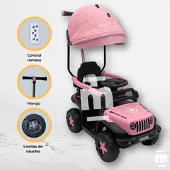 CONFORT KID'S - Correpasillo con Control Remoto ROWL Rosado