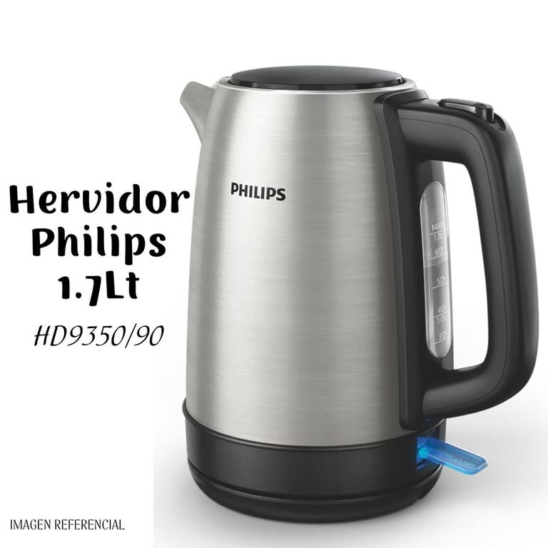 Hervidor de Acero Inox 1 .7lt HD9350-90