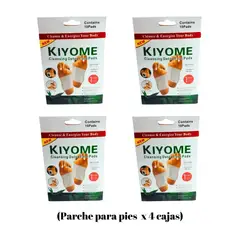 OEM - KIYOME Parches Desintoxicante para Pies caja de x 4 unidades