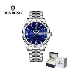 GENERICO - Reloj BINBOND para Hombre - Elegante - Acero