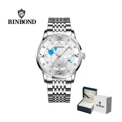 GENERICO - Reloj BINBOND para Hombre - Elegante - Acero