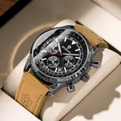 GENERICO - Reloj BINBOND para Hombre - Elegante - Cuero