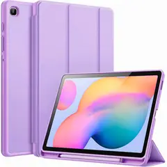 FUNDAANTIGOLPES - Funda Smart Cover para Samsung S6 Lite 10.4 Lila
