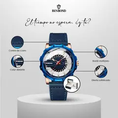 GENERICO - Reloj BINBOND para Hombre - Elegante - Cuero