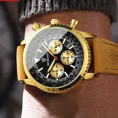 GENERICO - Reloj BINBOND para Hombre - Elegante - Cuero