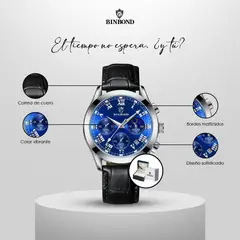 GENERICO - Reloj BINBOND para Hombre - Elegante - Cuero