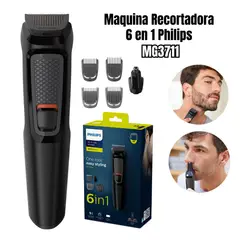 PHILIPS - Recortador Multigroom Serie 3000 6 en 1 MG3711