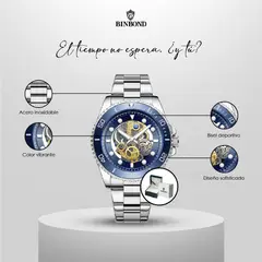 GENERICO - Reloj BINBOND para Hombre - Elegante - Acero